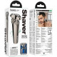 Портативна електробритва Hoco HP39 Three-head shaver Metal gray