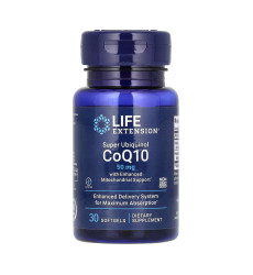 Super Ubiquinol CoQ10 with Enhanced Mitochondrial Support 50 mg - 30 softgels