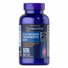 Glucosamine Chondroitin MSM Triple Strength - 180tabs (Пошкоджена банка)