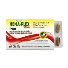 Hema-Plex -10 tabs (Пошкоджена упаковка)