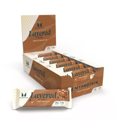 Layered Bar - 12x60g Triple Chocolate Fudge (До 09.26)