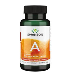 Vitamin A 10,000 IU - 250 Softgels