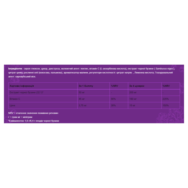 Immuno Forte gummies - 30 gummies