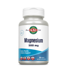 Magnesium One Daily 500mg - 60 tabs (Без етикетки)