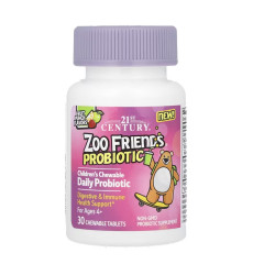 Zoo Friends Probiotic - 30 chewable tabs (До 09.26)