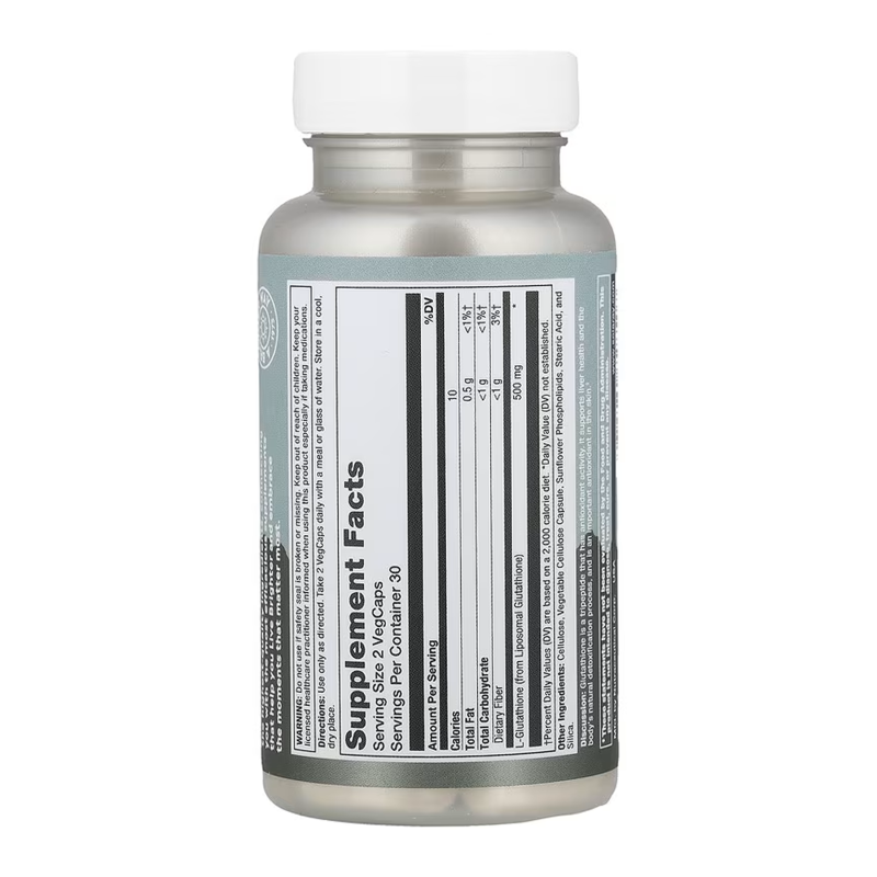 Liposomal Glutathione 500mg - 60 vcaps