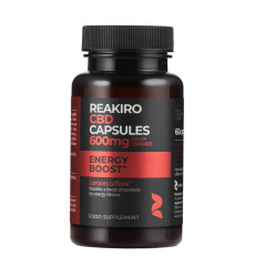 Energy Boost CBD Capsules 600mg - 60 caps