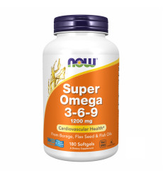 Super Omega 3-6-9 1200 mg - 180 sgels (Пошкоджена етикетка)