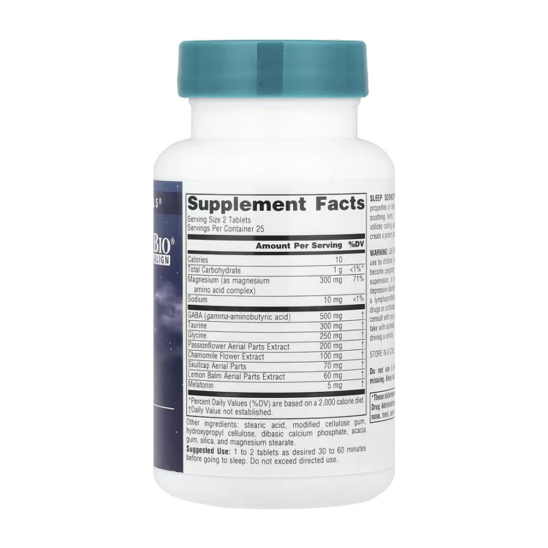 Sleep Science® NightRest™ with Melatonin - 50 tabs