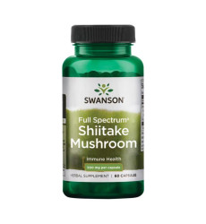 Full Spectrum Shiitake Mushroom 500mg - 60 caps