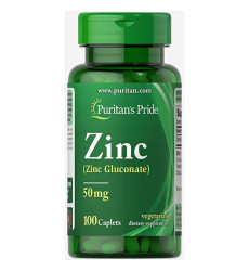 Zinc 50 mg - 100 Caplets