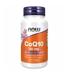 CoQ10 50mg + Vit E - 100 sgels