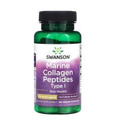 Marine Collagen Peptides Type I Featuring Morikol 500mg - 60 vcaps