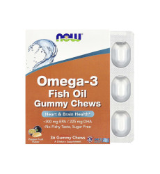 Omega-3 Fish Oil - 36 Gummy Chews (Пошкоджена упаковка)