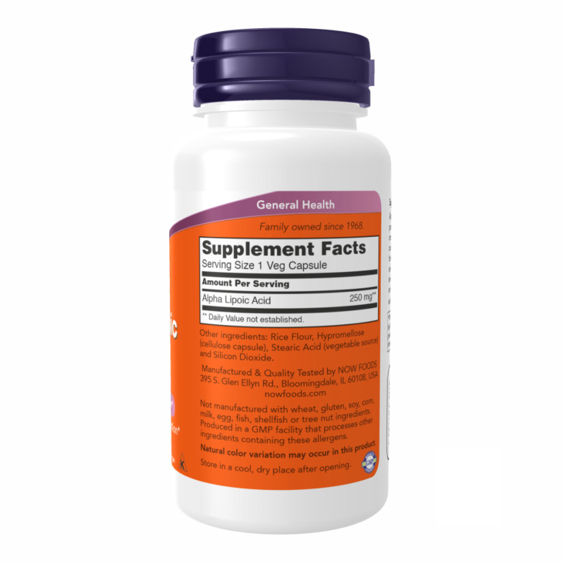 Alpha Lipoic Acid 250 mg - 60 vcaps