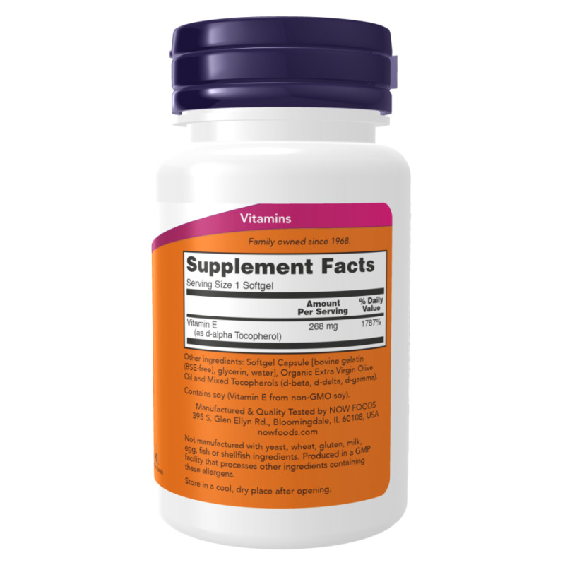 E-400 Mixed Tocopherols - 100 sgels