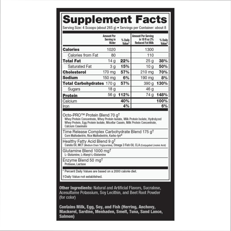 Muscle Juice Revolution 2600 - 5040g Banana