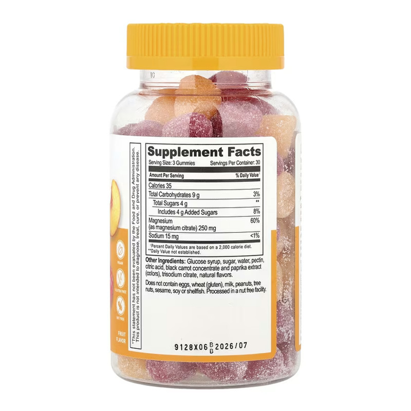 Magnesium Citrate 250mg Adult - 90 gummies