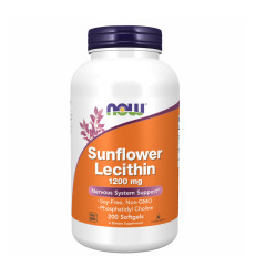 Sunflower Lecithin 1200mg - 200 sgels (Пошкоджена банка)