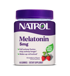 Melatonin 5mg - 60 gummies (Пошкоджена банка)
