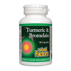 Turmeric & Bromelain 450mg - 90 caps