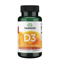 Vitamin D3 Highest Potency 5,000 IU (125 mcg) - 250 sgels (Пошкоджена етикетка)