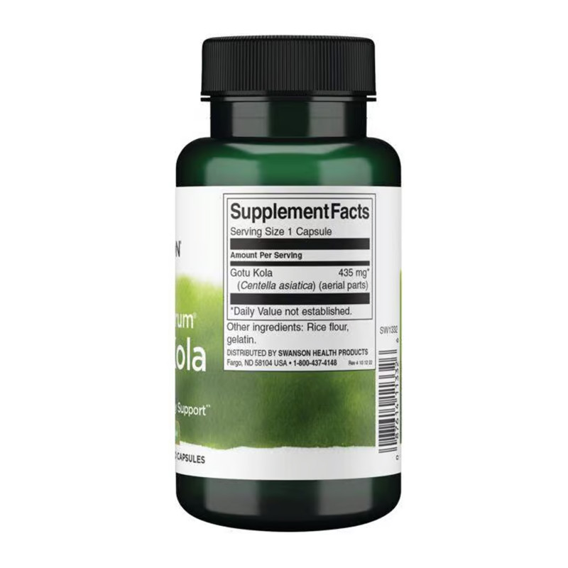 Full Spectrum Gotu Kola 435mg - 60 caps