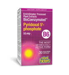 BioCoenzymated Pyridoxal 5'-phosphate 50mg - 30 vcaps