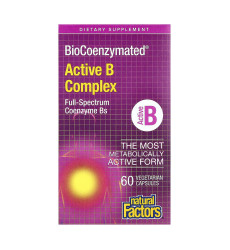 BioCoenzymated Active B Complex - 60 caps (Пошкоджена банка)