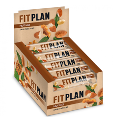 Fitness Plan Muesli Bar - 30x30g Nut Mix