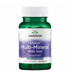 Chelated Multi-Mineral With Iron - 120caps