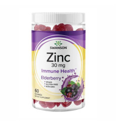 Zinc 30mg - 60 Gummies Elderberry