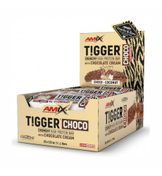 Tigger Zero Choco Protein Bar - 20x60g Choco coconut