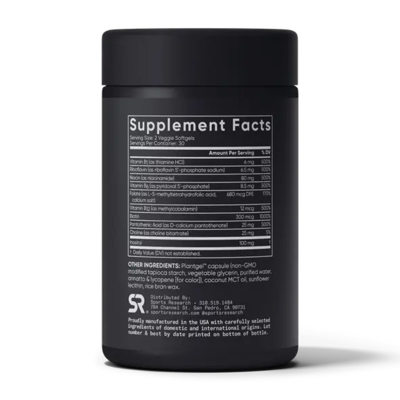 Vitamin B-Complex - 60 softgels