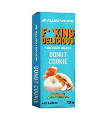 Fitking Delicious Donut Cookie - 128g Coconut and Caramel
