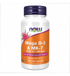MEGA D-3 & MK-7 - 120 vcaps