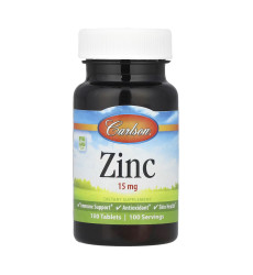 Zinc 15mg - 100 tabs
