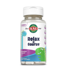 Relax-a-Saurus - 30 chewable Grape (Пошкоджена етикетка)