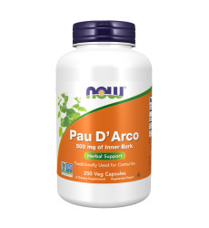 Pau D' Arco 500mg - 250 vcaps (Пошкоджена банка)