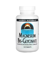 Magnesium Bis-Glycinate - 120 tabs (Пошкоджена банка)