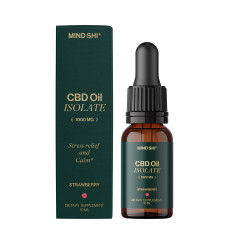 CBD Oil Isolate 1000 mg Strawberry - 10 ml (До 01.27)