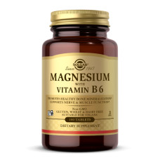 Magnesium with Vitamin B6 - 100 tabs (Пошкоджена банка)