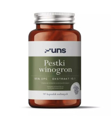 Pestki winogron - 90 caps