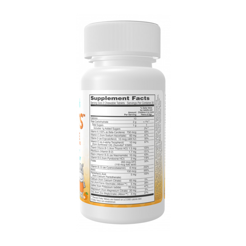 Kid Vits™ Juicy Orange Chewable - 60 tabs (До 01.27)
