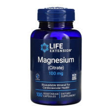 Magnesium (Citrate) 100 mg - 100 vcaps (Пошкоджена банка)
