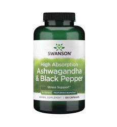 Ashwagandha Black Pepper - 120caps