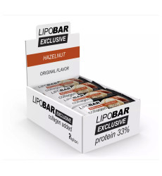 Lipobar Exclusive - 20x50g Hazelnut