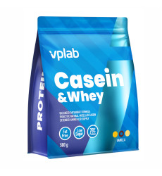 Casein & Whey - 500g Vanilla (Пошкоджена упаковка)