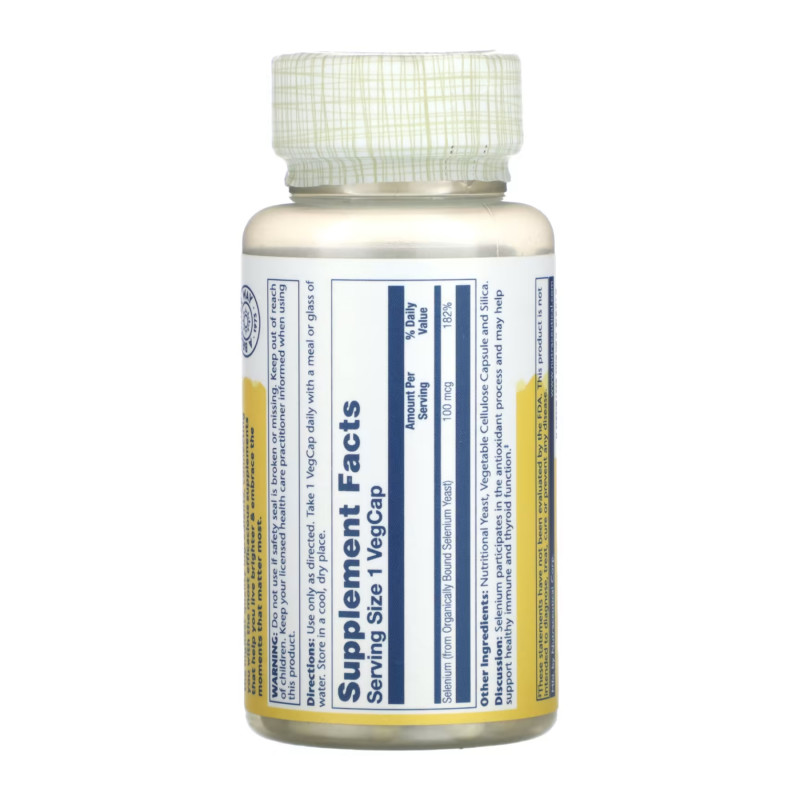 Selenium 100mcg - 100 caps