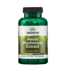 Reishi Mushroom Extract Standardized 500mg - 90 caps